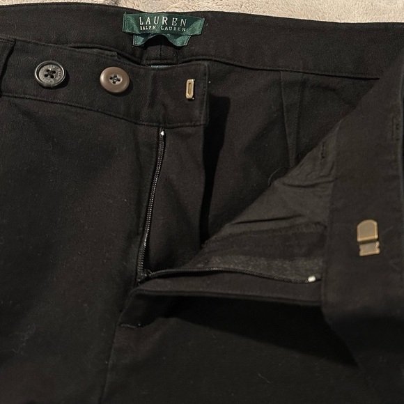 Lauren Ralph Lauren Adelle Chino Pants,Trousers,Pockets Flat Front Stretchy - Picture 4 of 9